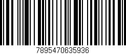 Código de barras (EAN, GTIN, SKU, ISBN): '7895470635936'