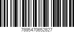 Código de barras (EAN, GTIN, SKU, ISBN): '7895470652827'