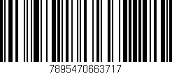Código de barras (EAN, GTIN, SKU, ISBN): '7895470663717'