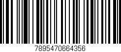 Código de barras (EAN, GTIN, SKU, ISBN): '7895470664356'