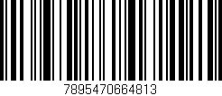 Código de barras (EAN, GTIN, SKU, ISBN): '7895470664813'