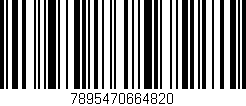 Código de barras (EAN, GTIN, SKU, ISBN): '7895470664820'