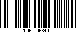 Código de barras (EAN, GTIN, SKU, ISBN): '7895470664899'