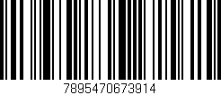 Código de barras (EAN, GTIN, SKU, ISBN): '7895470673914'