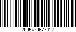Código de barras (EAN, GTIN, SKU, ISBN): '7895470677912'