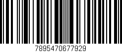 Código de barras (EAN, GTIN, SKU, ISBN): '7895470677929'