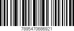 Código de barras (EAN, GTIN, SKU, ISBN): '7895470686921'