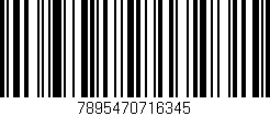 Código de barras (EAN, GTIN, SKU, ISBN): '7895470716345'
