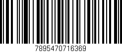 Código de barras (EAN, GTIN, SKU, ISBN): '7895470716369'