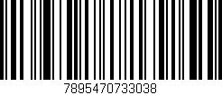 Código de barras (EAN, GTIN, SKU, ISBN): '7895470733038'