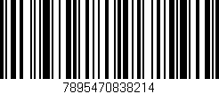 Código de barras (EAN, GTIN, SKU, ISBN): '7895470838214'