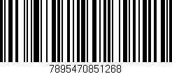 Código de barras (EAN, GTIN, SKU, ISBN): '7895470851268'