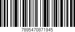 Código de barras (EAN, GTIN, SKU, ISBN): '7895470871945'