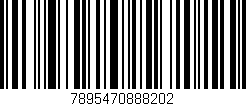 Código de barras (EAN, GTIN, SKU, ISBN): '7895470888202'