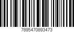 Código de barras (EAN, GTIN, SKU, ISBN): '7895470893473'