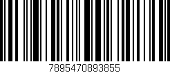 Código de barras (EAN, GTIN, SKU, ISBN): '7895470893855'
