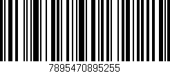 Código de barras (EAN, GTIN, SKU, ISBN): '7895470895255'