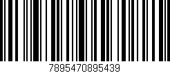 Código de barras (EAN, GTIN, SKU, ISBN): '7895470895439'