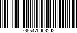 Código de barras (EAN, GTIN, SKU, ISBN): '7895470906203'