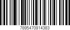 Código de barras (EAN, GTIN, SKU, ISBN): '7895470914383'