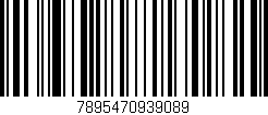 Código de barras (EAN, GTIN, SKU, ISBN): '7895470939089'
