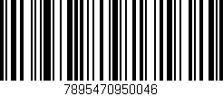 Código de barras (EAN, GTIN, SKU, ISBN): '7895470950046'