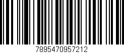 Código de barras (EAN, GTIN, SKU, ISBN): '7895470957212'
