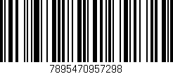 Código de barras (EAN, GTIN, SKU, ISBN): '7895470957298'