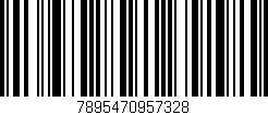 Código de barras (EAN, GTIN, SKU, ISBN): '7895470957328'