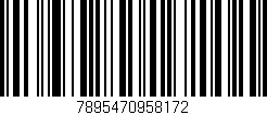 Código de barras (EAN, GTIN, SKU, ISBN): '7895470958172'