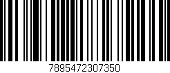 Código de barras (EAN, GTIN, SKU, ISBN): '7895472307350'