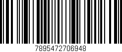 Código de barras (EAN, GTIN, SKU, ISBN): '7895472706948'