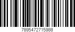 Código de barras (EAN, GTIN, SKU, ISBN): '7895472715988'