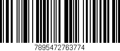 Código de barras (EAN, GTIN, SKU, ISBN): '7895472763774'