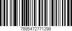 Código de barras (EAN, GTIN, SKU, ISBN): '7895472771298'