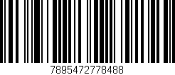 Código de barras (EAN, GTIN, SKU, ISBN): '7895472778488'