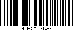 Código de barras (EAN, GTIN, SKU, ISBN): '7895472871455'
