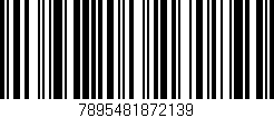 Código de barras (EAN, GTIN, SKU, ISBN): '7895481872139'