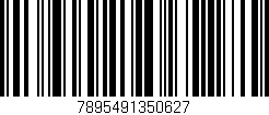Código de barras (EAN, GTIN, SKU, ISBN): '7895491350627'