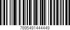 Código de barras (EAN, GTIN, SKU, ISBN): '7895491444449'