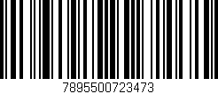 Código de barras (EAN, GTIN, SKU, ISBN): '7895500723473'