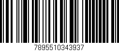 Código de barras (EAN, GTIN, SKU, ISBN): '7895510343937'
