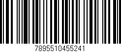 Código de barras (EAN, GTIN, SKU, ISBN): '7895510455241'