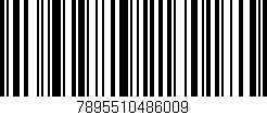 Código de barras (EAN, GTIN, SKU, ISBN): '7895510486009'