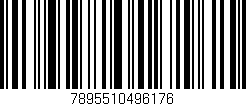 Código de barras (EAN, GTIN, SKU, ISBN): '7895510496176'
