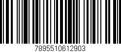 Código de barras (EAN, GTIN, SKU, ISBN): '7895510612903'