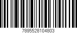 Código de barras (EAN, GTIN, SKU, ISBN): '7895528104803'