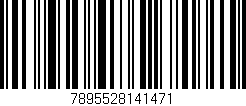 Código de barras (EAN, GTIN, SKU, ISBN): '7895528141471'