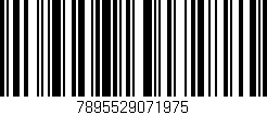 Código de barras (EAN, GTIN, SKU, ISBN): '7895529071975'