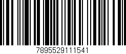 Código de barras (EAN, GTIN, SKU, ISBN): '7895529111541'